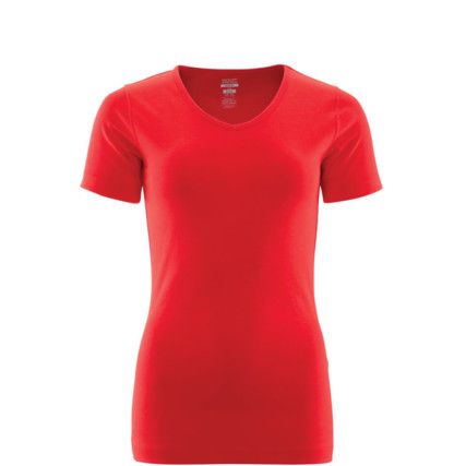 NICE T-SHIRT TRAFFIC RED (XS)