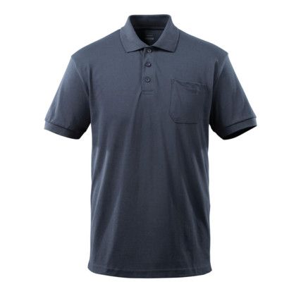 ORGON POLO SHIRT WITH CHEST POCKET DARK NAVY (S)