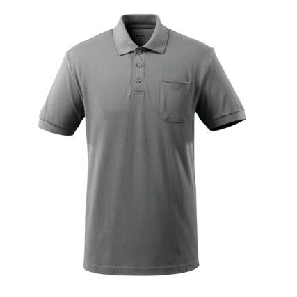 ORGON POLO SHIRT WITH CHEST POCKET ANTHRACITE (S)