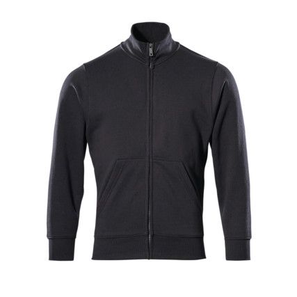 LAVIT SWEATSHIRT WITH ZIPPER BLACK (S)