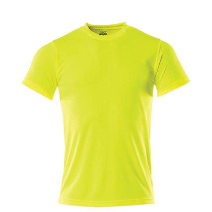 CALAIS T-SHIRT HI-VIS YELLOW (S)