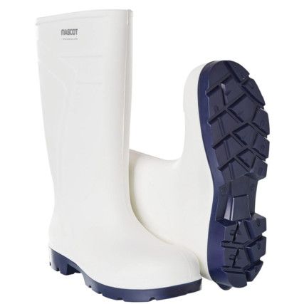 PU SAFETY BOOTS WHITE (M10)