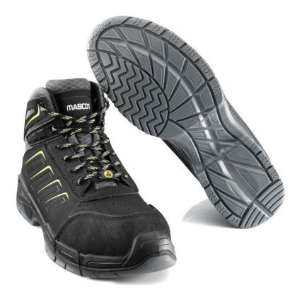 BIMBERI PEAK SAFETY BOOT BLACK (L2.5)