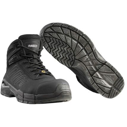 TRIVOR SAFETY BOOT BLACK (M10.5)