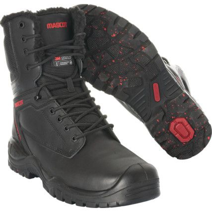 SAFETY BOOT BLACK (6.5)