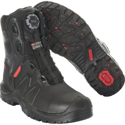 SAFETY BOOT BLACK (10)