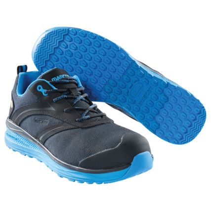 SAFETY SHOE BLACK/ROYAL (M10)