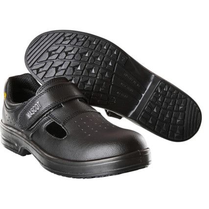 SAFETY SANDAL BLACK (M10.5)