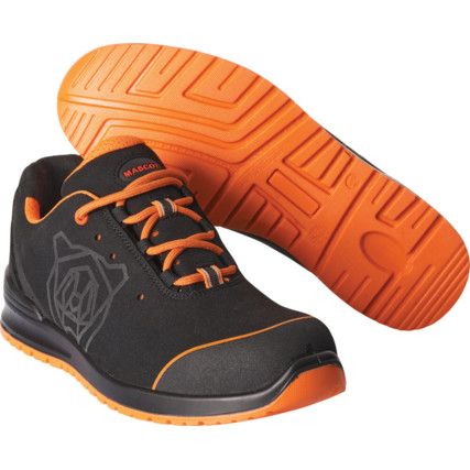 SAFETY SHOE SORT/STÃ¦RK ORANGE (2.5)