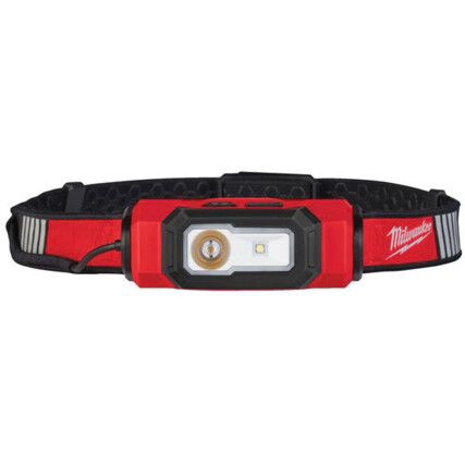 Head Torch, LED, Rechargeable, 600lm, 400m Beam Distance, IP53