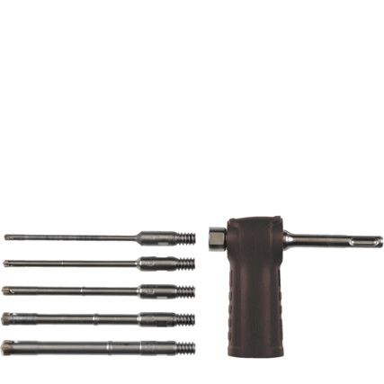 SDS+; DC DRILL SET 6-10mm (6PC)