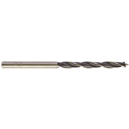 LIP & SPUR BRAD POINT DRILL FOR WOOD 4x75mm