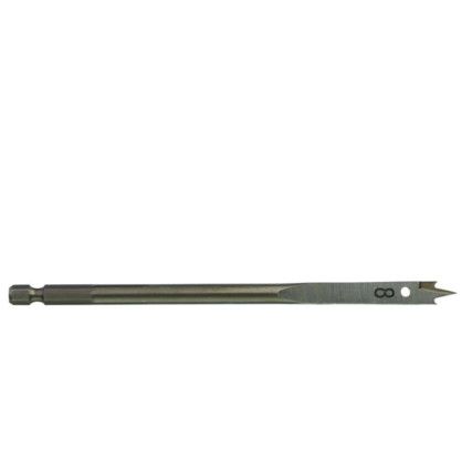 1/4"HEX; FLAT DRILL/BORING BIT 8x160mm