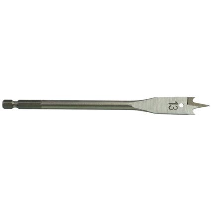 1/4"HEX; FLAT DRILL/BORING BIT 13x160mm