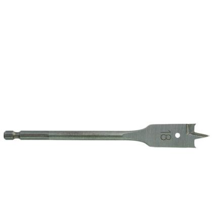 1/4"HEX; FLAT DRILL/BORING BIT 18x160mm