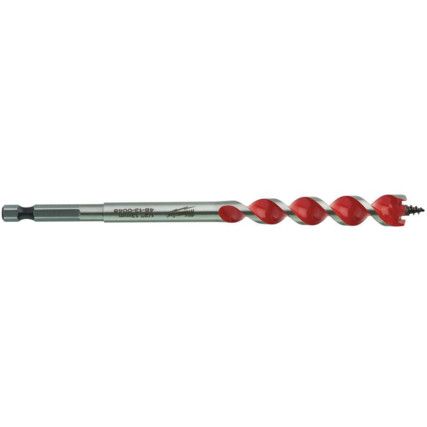 1/4"HEX; SPEED FEED AUGER BIT 13x165mm