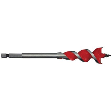 1/4"HEX; SPEED FEED AUGER BIT 25x165mm