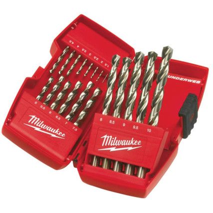 HSSG THUNDERWEB DRILL SET (DIN338) 1-10mm (19PC)