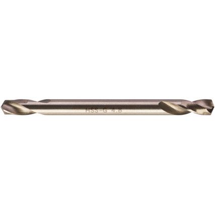 4.80mm HSSG DOUBLE ENDED DRILL (PK-10)