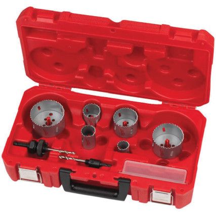 BI-METAL CONTRACTOR HOLESAW SET 32-68mm (10PC)