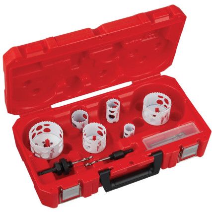 HOLE DOZER' MATRIX II HOLESAW SET 25-76mm (10PC)