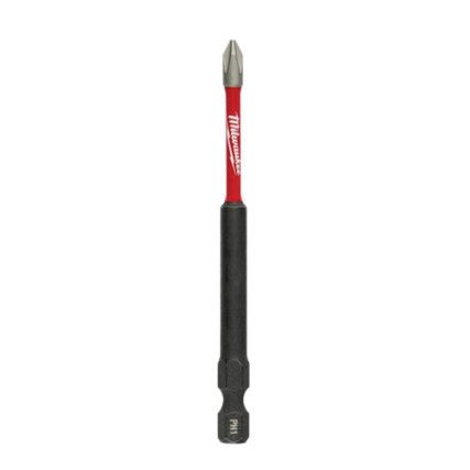 1/4"HEX; SHOCKWAVE IMPACT DUTY DRIVER BIT PH1x90mm