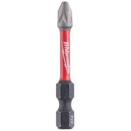 1/4"HEX; SHOCKWAVE IMPACT DUTY DRIVER BIT PZ2x50mm