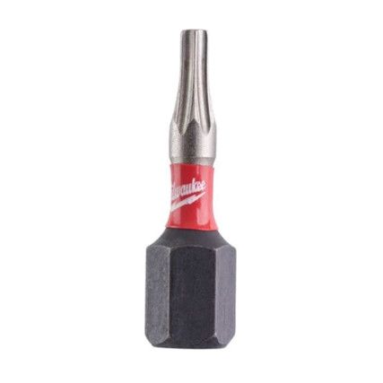 1/4"HEX; SHOCKWAVE IMPACT DUTY DRIVER BIT TX9x25mm (PK-2)