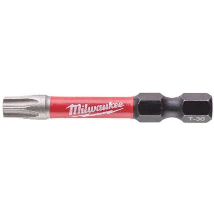 1/4"HEX; SHOCKWAVE IMPACT DUTY DRIVER BIT TX30x50mm (PK-10)