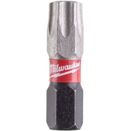 1/4"HEX; SHOCKWAVE IMPACT DUTY DRIVER BIT TX40x25mm (PK-25)