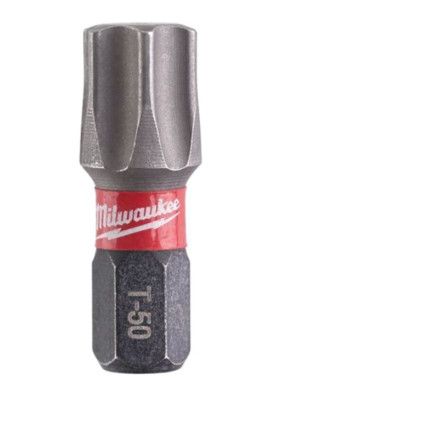 1/4"HEX; SHOCKWAVE IMPACT DUTY DRIVER BIT TX50x25mm (PK-2)