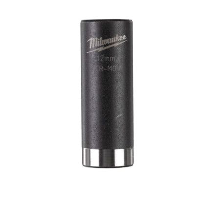 1/4"SQ DRIVE; SHOCKWAVE IMPACT SOCKET 12mm DEEP