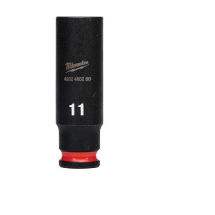 1/4"SQ DRIVE; SHOCKWAVE IMPACT SOCKET 11mm DEEP-II