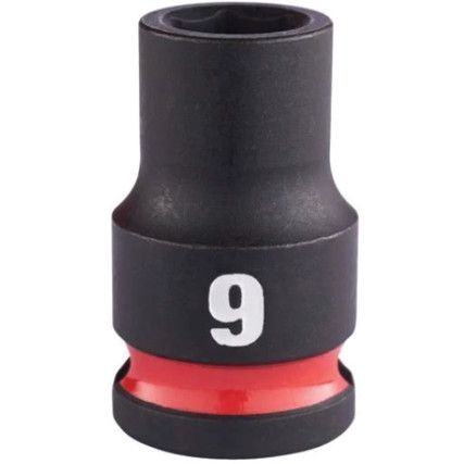 3/8"SQ DRIVE; SHOCKWAVE IMPACT SOCKET 9mm STD-II