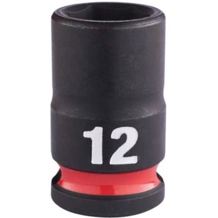 3/8"SQ DRIVE; SHOCKWAVE IMPACT SOCKET 12mm STD-II