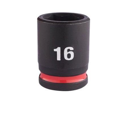 3/8"SQ DRIVE; SHOCKWAVE IMPACT SOCKET 16mm STD-II