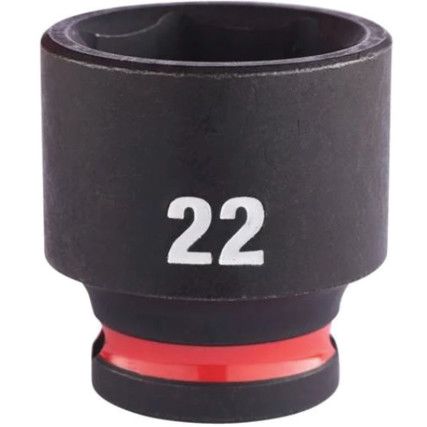 3/8"SQ DRIVE; SHOCKWAVE IMPACT SOCKET 22mm STD-II