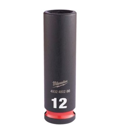 3/8"SQ DRIVE; SHOCKWAVE IMPACT SOCKET 12mm DEEP-II