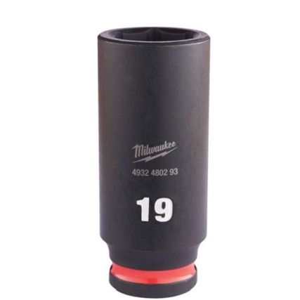 3/8"SQ DRIVE; SHOCKWAVE IMPACT SOCKET 19mm DEEP-II