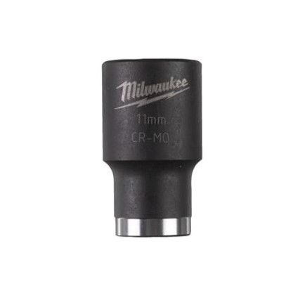 1/2"SQ DRIVE; SHOCKWAVE IMPACT SOCKET 11mm STD