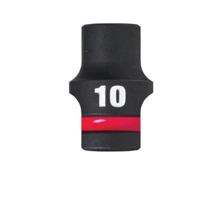 1/2"SQ DRIVE; SHOCKWAVE IMPACT SOCKET 10mm STD-II