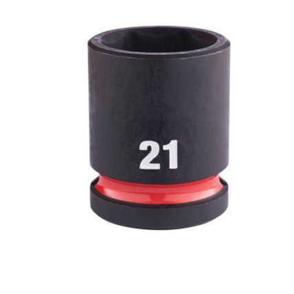 1/2"SQ DRIVE; SHOCKWAVE IMPACT SOCKET 21mm STD-II