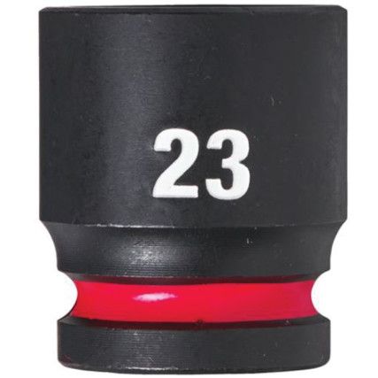 1/2"SQ DRIVE; SHOCKWAVE IMPACT SOCKET 23mm STD-II