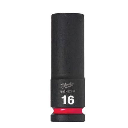 1/2"SQ DRIVE; SHOCKWAVE IMPACT SOCKET 16mm DEEP-II