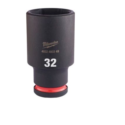 1/2"SQ DRIVE; SHOCKWAVE IMPACT SOCKET 32mm DEEP-II