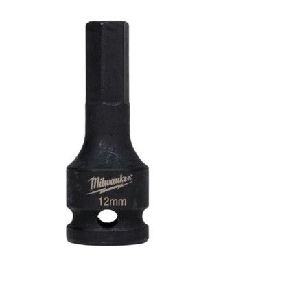 1/2"SQ DRIVE; IMPACT HEX BIT SOCKET HEX12