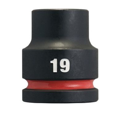 3/4"SQ DRIVE; SHOCKWAVE IMPACT SOCKET 19mm STD-II