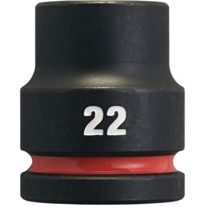 3/4"SQ DRIVE; SHOCKWAVE IMPACT SOCKET 22mm STD-II