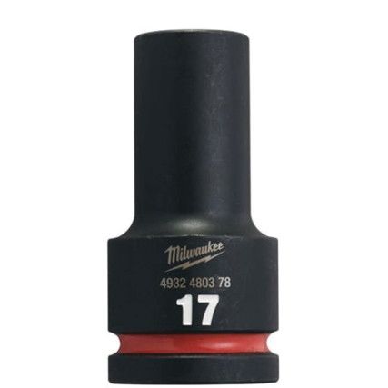 3/4"SQ DRIVE; SHOCKWAVE IMPACT SOCKET 17mm DEEP-II