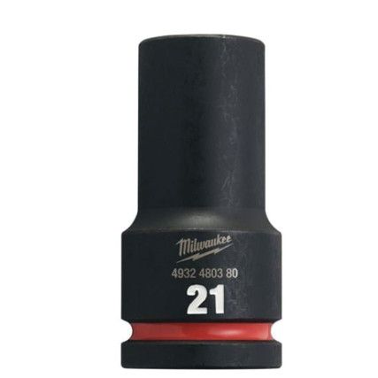 3/4"SQ DRIVE; SHOCKWAVE IMPACT SOCKET 21mm DEEP-II